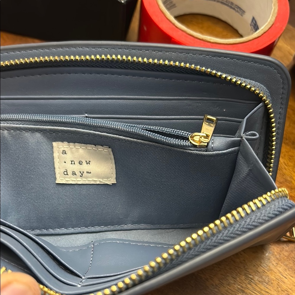 A New Day Blue Wallet